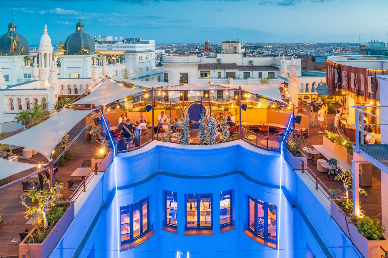 Innside By Melia Madrid Gran Via Ngoại thất bức ảnh
